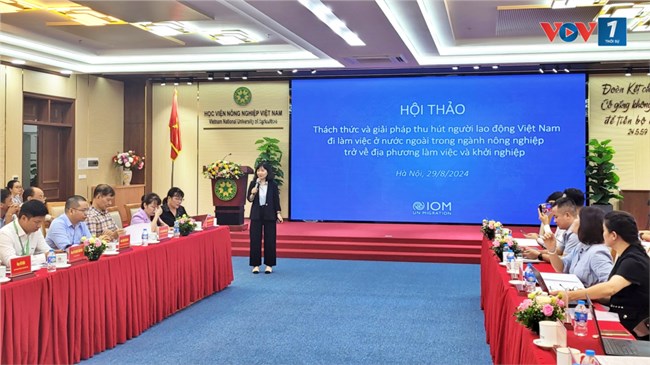 Khuyến khích nhân lực trong ngành nông nghiệp đi học tập làm việc tại nước ngoài khởi nghiệp tại địa phương (29/8/2024)