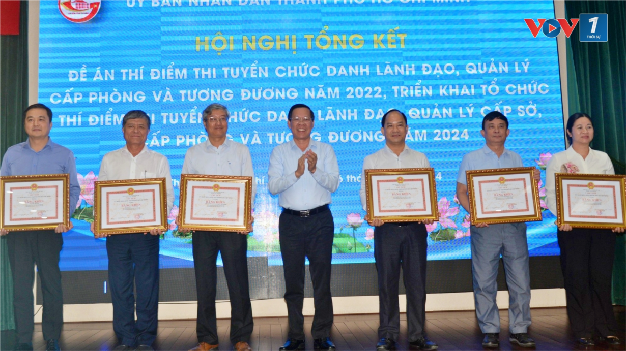 TP.HCM tiếp tục triển khai và mở rộng việc thi tuyển chức danh lãnh đạo (06/8/2024)