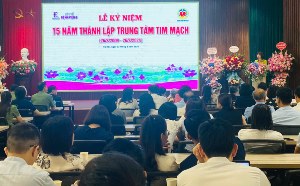 Trung tâm tim mạch, Bệnh viện E-một địa chỉ khám chữa tim mạch hàng đầu cả nước (23/8/2024)