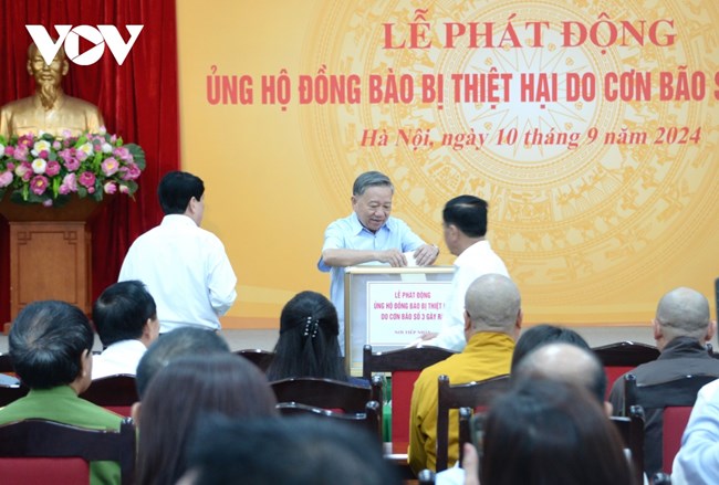 THỜI SỰ 21H30 ĐÊM 10/9/2024: Tổng Bí thư, Chủ tịch nước Tô Lâm dự Lễ phát động ủng hộ đồng bào bị thiệt hại do bão số 3.