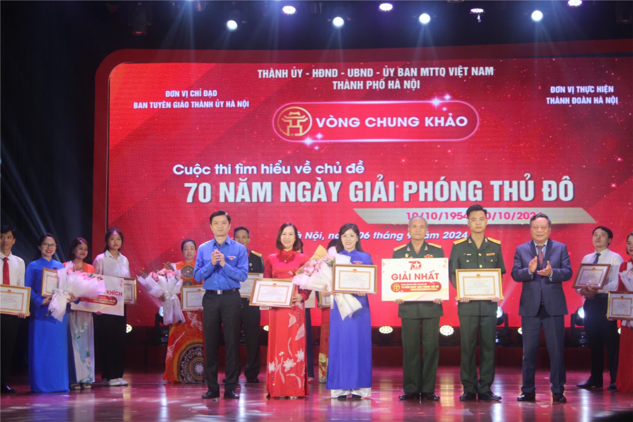 Hơn 1,3 triệu lượt thí sinh tham gia cuộc thi tìm hiểu 70 năm Ngày Giải phóng Thủ đô (06/09/2023)