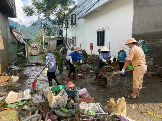 Vùng rốn lũ Nam Cường - Bắc Kạn (16/9/2024)