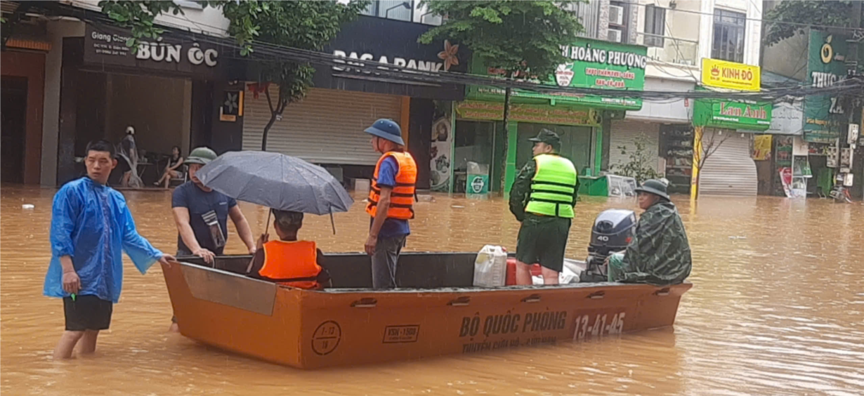 Cứu trợ người bị nạn là ưu tiên hàng đầu ở Yên Bái (10/9/2024)