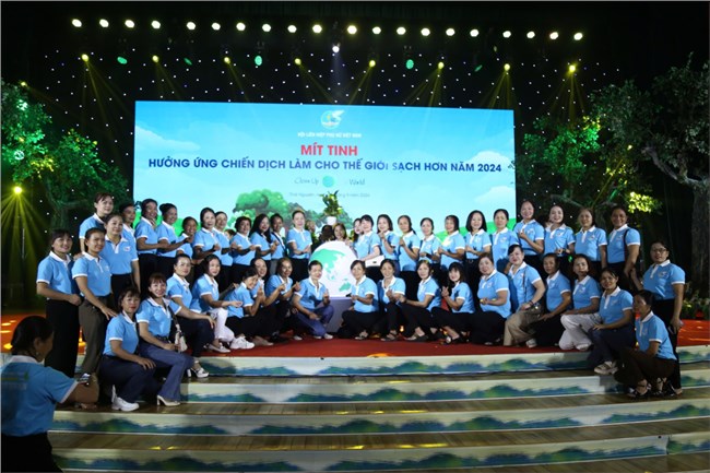 Mít tinh hưởng ứng chiến dịch làm cho thế giới sạch hơn năm 2024  (27/09/2024)