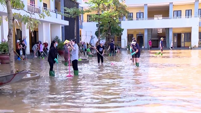  Yên Bái nỗ lực khắc phục hậu quả mưa lũ, đón học sinh trở lại trường (17/9/2024)