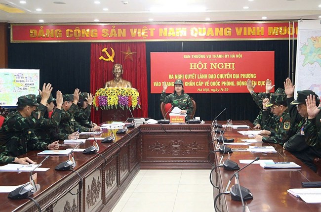 Khai mạc diễn tập khu vực phòng thủ thành phố Hà Nội (29/9/2024)