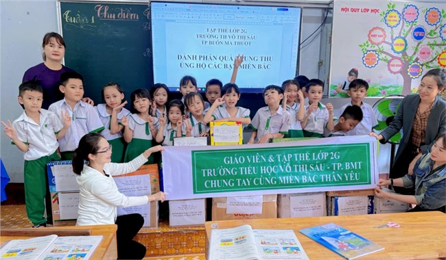 Vui Trung thu, thiếu nhi Đắk Lắk hướng về các bạn vùng bão lũ (16/9/2024)