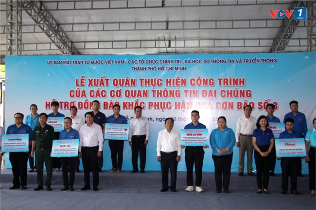 TP.HCM xuất quân thực hiện công trình hỗ trợ đồng bào miền Bắc