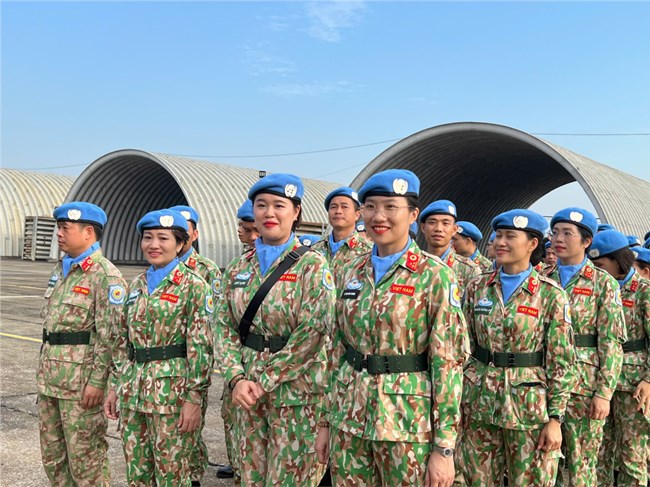 Lễ Xuất quân tham gia làm nhiệm vụ gìn giữ hòa bình Liên hợp quốc (24/9/2024)