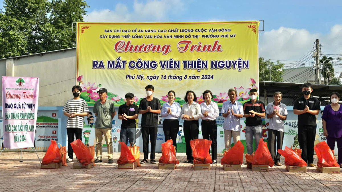 Công viên thiện nguyện ở Bình Dương: Nơi ấm áp tình người (28/9/2024)