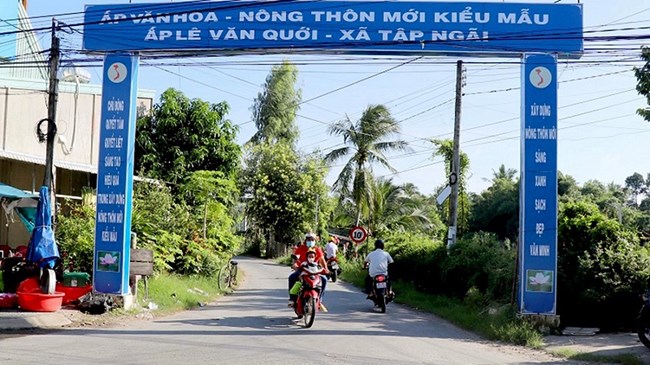 Đổi thay trên vùng quê An toàn khu Tập Ngãi (21/1/2025)