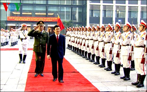 Thời sự trưa ngày 30/12/2014:  Chủ tịch nước Trương Tấn Sang dự Hội nghị Công an toàn quốc lần thứ 70 và tổng kết 30 năm đổi mới công tác công an