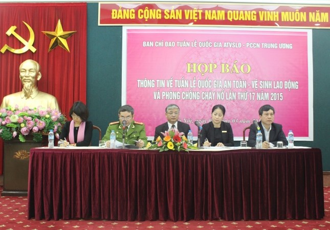 Thời sự sáng ngày 15/3/2015: Tuần lễ quốc gia An toàn vệ sinh lao động- Phòng chống cháy nổ lần thứ 17 diễn ra từ hôm nay đến ngày 21/3